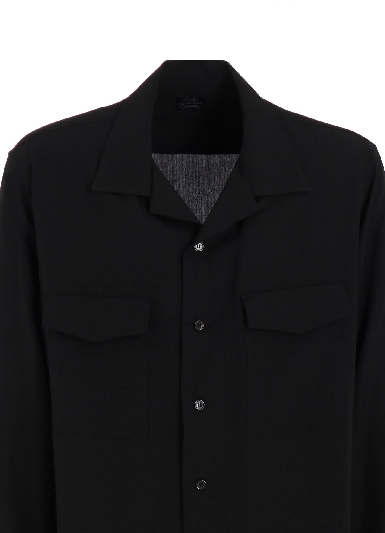 SUIT CELLULOSE POPLIN CDH OPEN COLLAR SHIRT