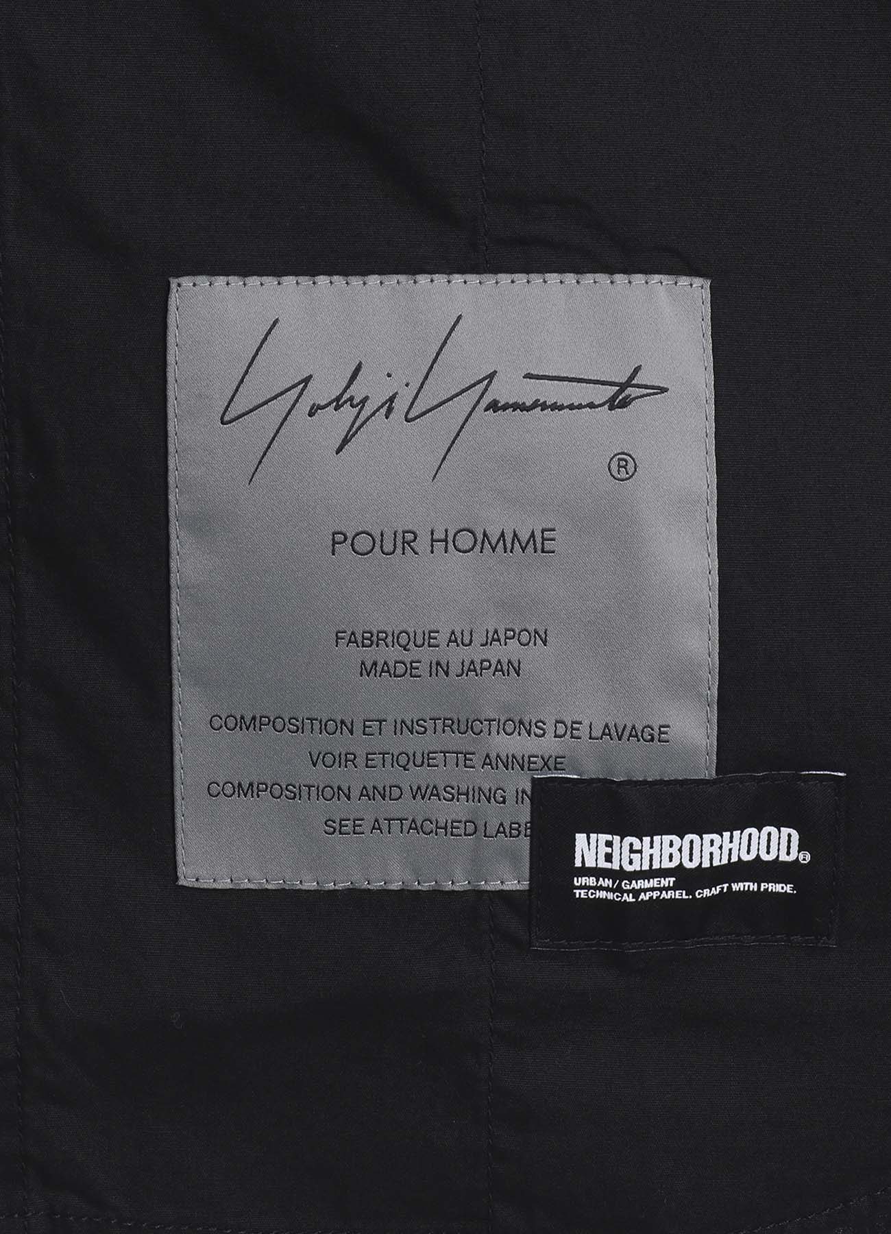 【Restock 12/14 10:00(JST)】Yohji Yamamoto x NEIGHBORHOOD PRINT SHIRT LS　