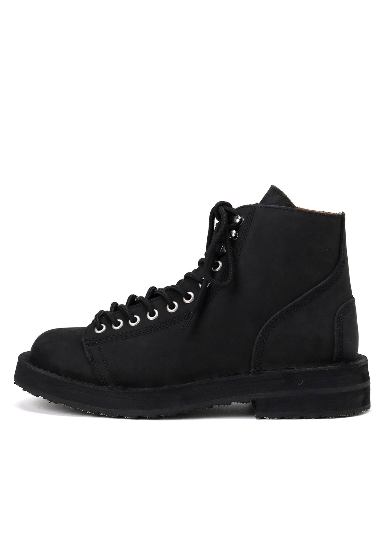 MAT SMOOTH LEATHER ZIP BIKER BOOTS