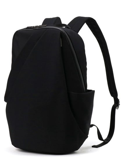 WOOL GABARDINE/NYLON TUCK BACKPACK