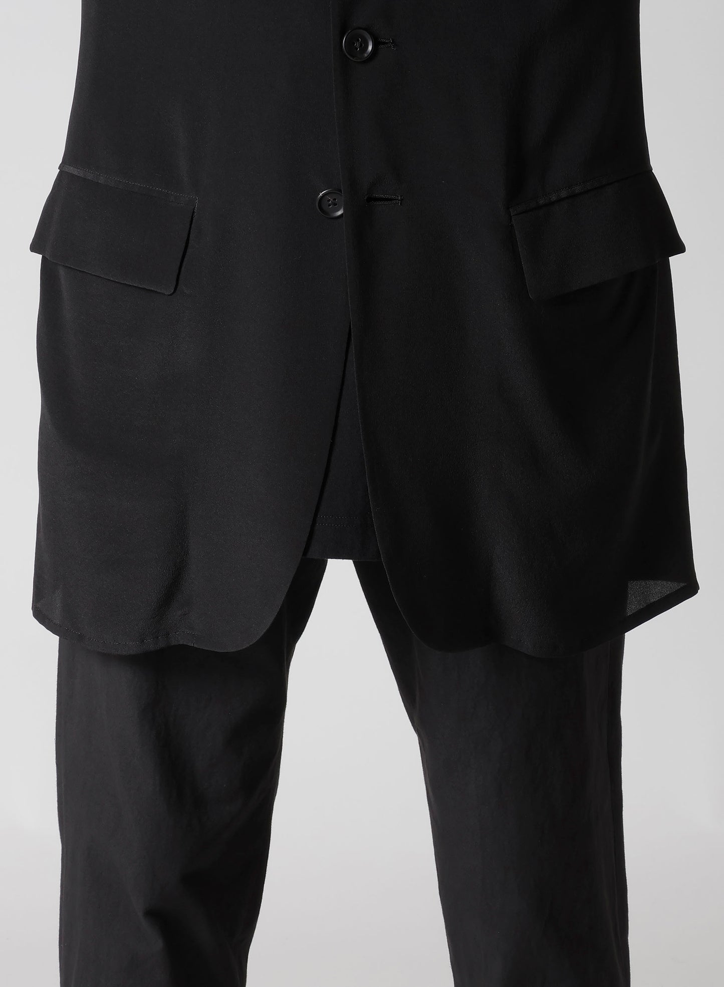 12M SILK DECINE BACK OPENING JACKET