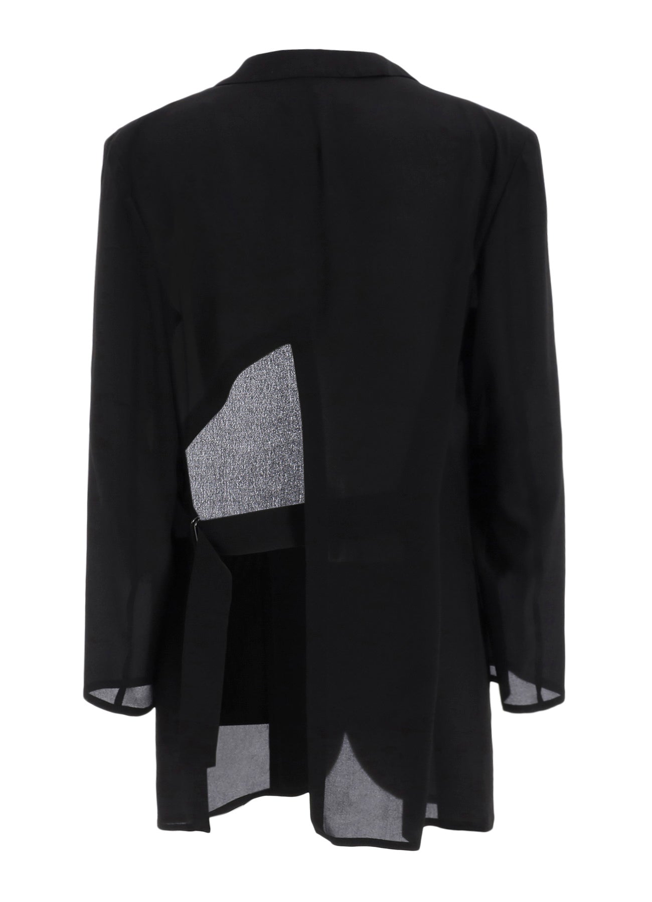 12M SILK DECINE BACK OPENING JACKET