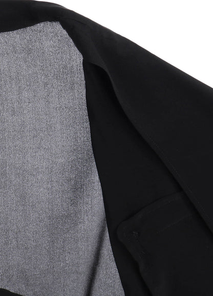 12M SILK DECINE BACK OPENING JACKET