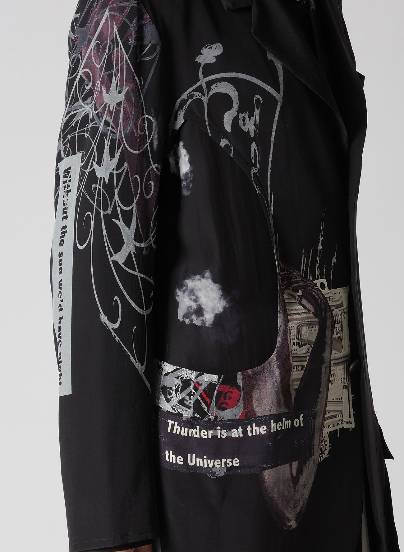 PORTRAIT BACK PRINT JACKET