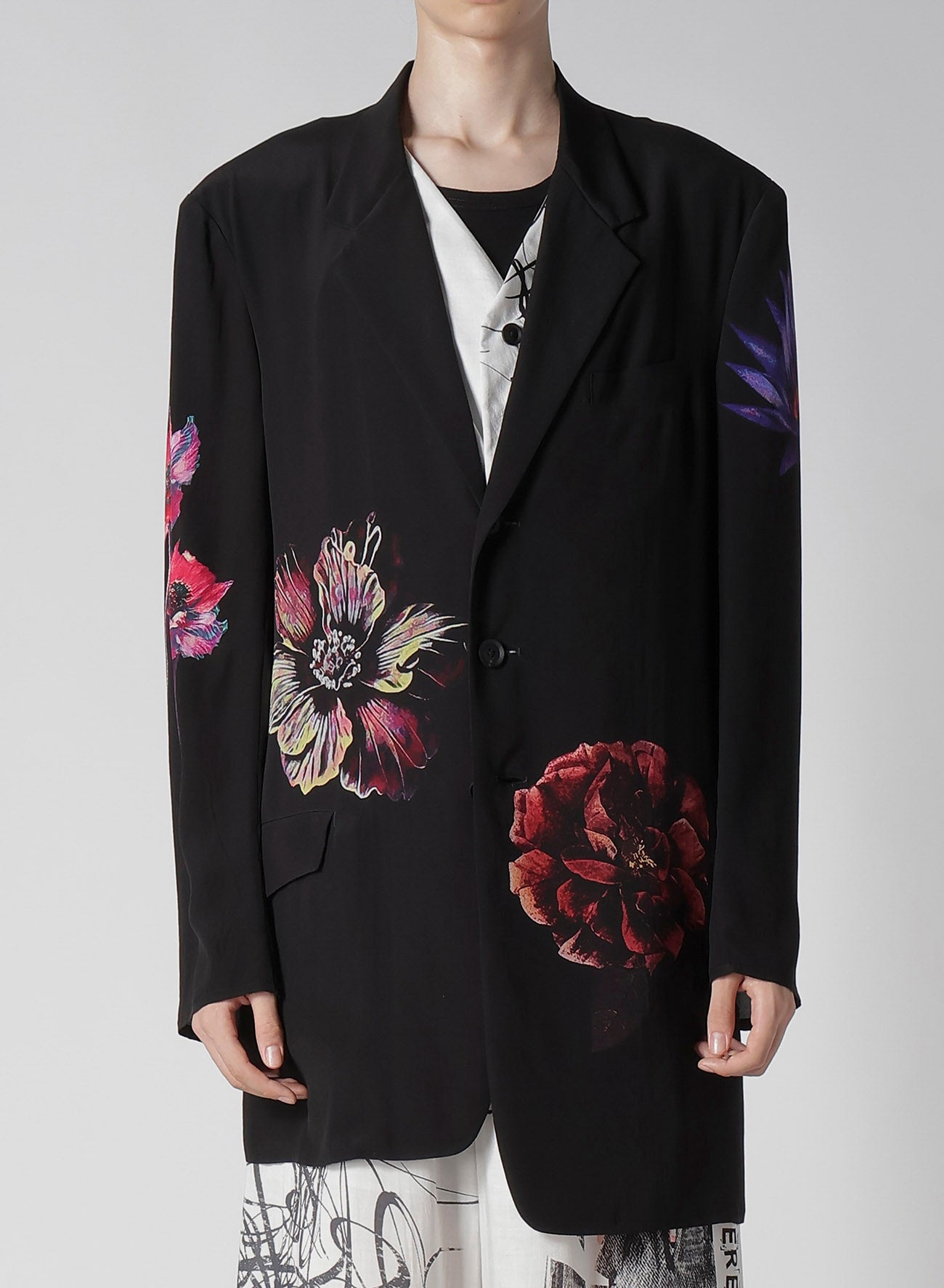 FLOWER PRINT JACKET