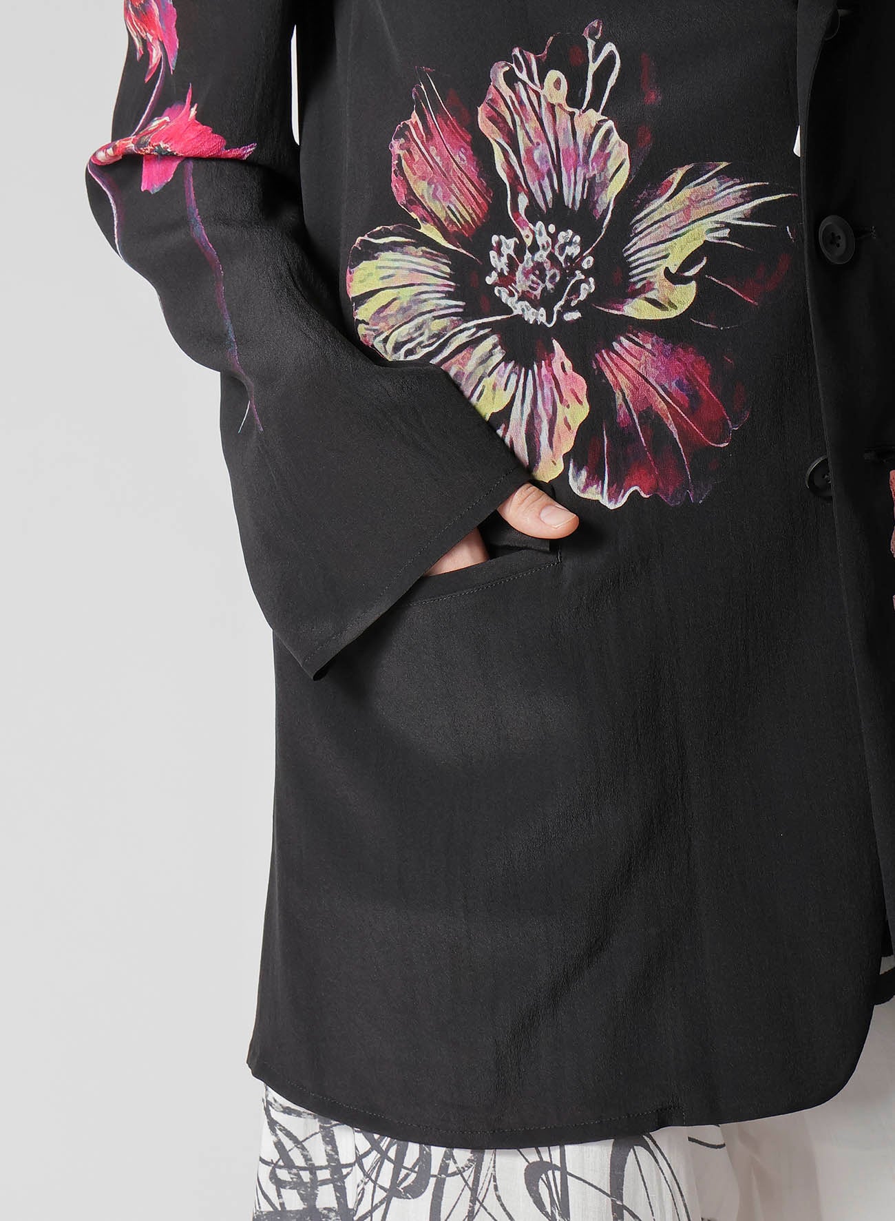 FLOWER PRINT JACKET