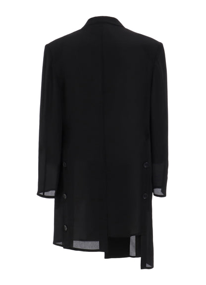 12M SILK DECINE ASYMMETRY JACKET