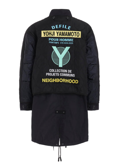 Yohji Yamamoto x NEIGHBORHOOD FIELD PARKA SHELL&LINER　