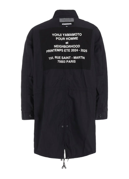 Yohji Yamamoto x NEIGHBORHOOD FIELD PARKA SHELL&LINER　