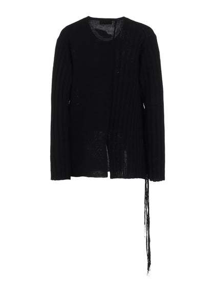 HANGING STRING LONG SLEEVE KNIT