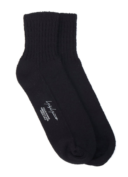 1/28 RAW SILK ANKLE RIB SOCKS