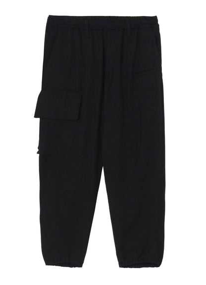 REGULATION CELLULOSE GABARDINE RIB FLAPPOCKET PANTS