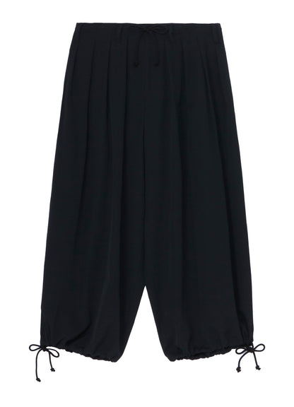 WOOL GABARDINE STANDARD BALLON PANTS