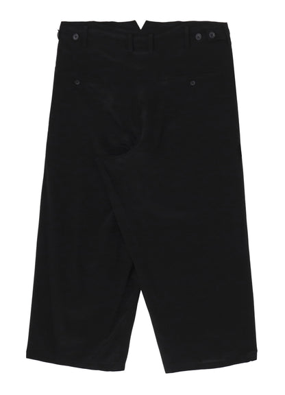 12M SILK DECINE UNBALANCED PANTS