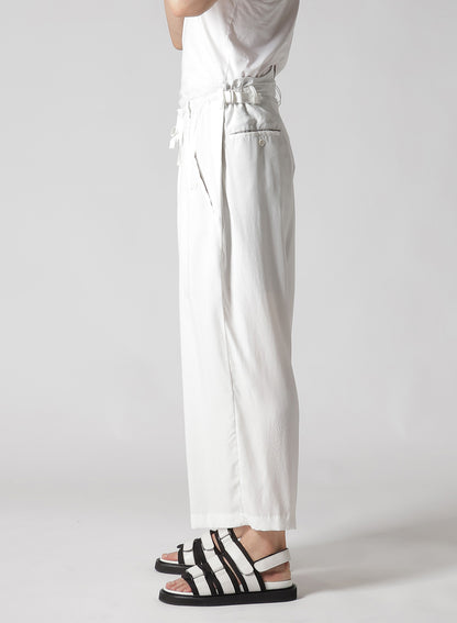 RY/S ETTE SUSPENDER SLIM PANTS