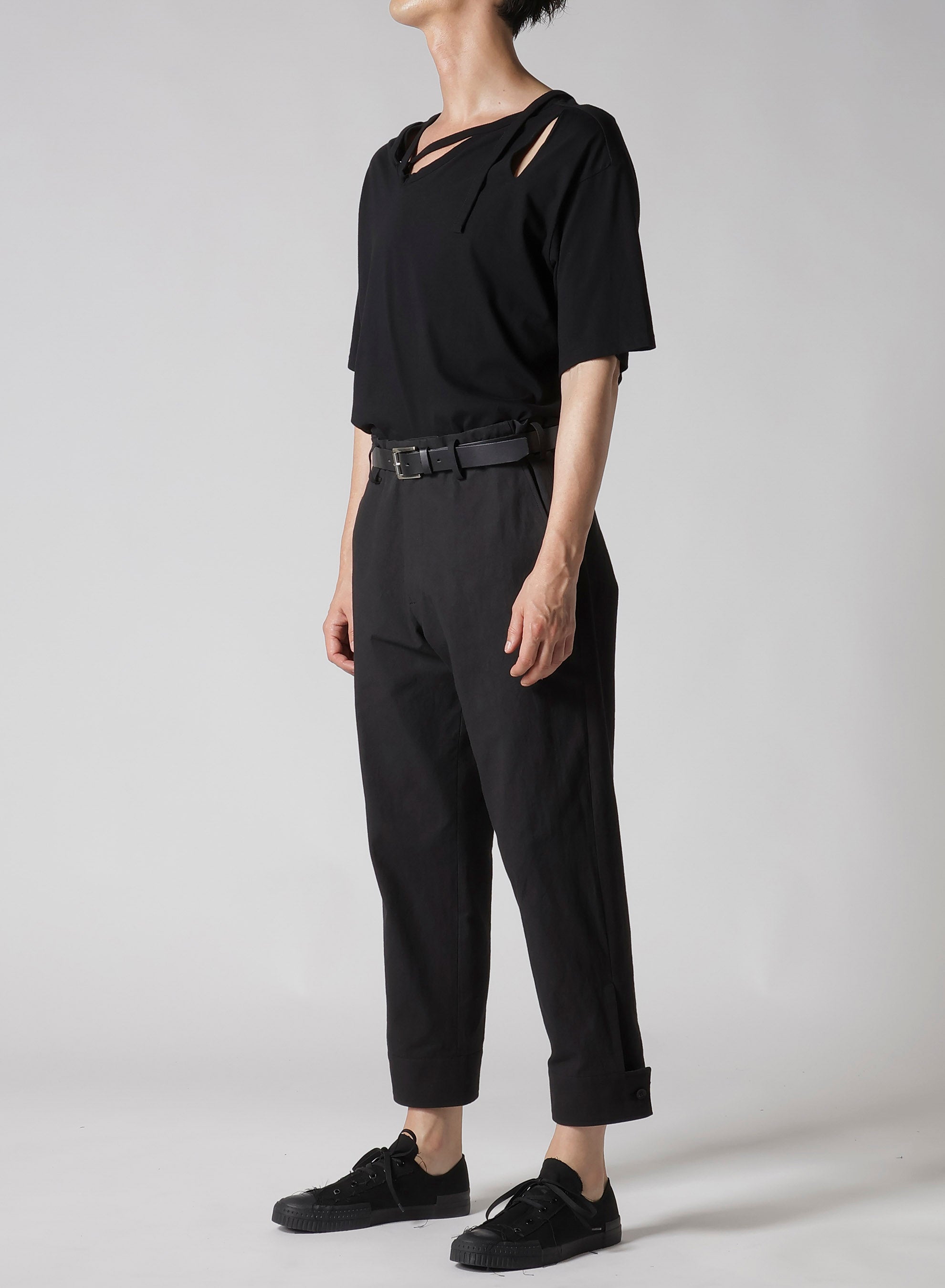 C/ZAZA CLOTH BELTED HEM PANTS – THE SHOP YOHJI YAMAMOTO