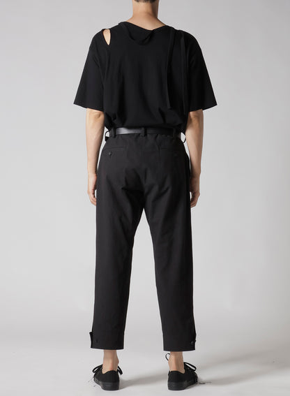 C/ZAZA CLOTH BELTED HEM PANTS