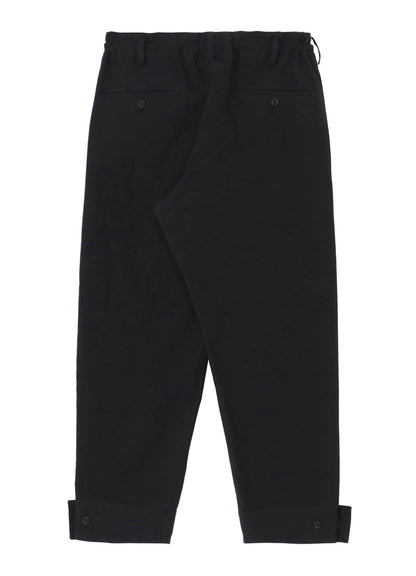 C/ZAZA CLOTH BELTED HEM PANTS