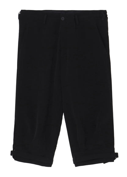 TA TUXEDO BELTED HEM CUFFS PANTS