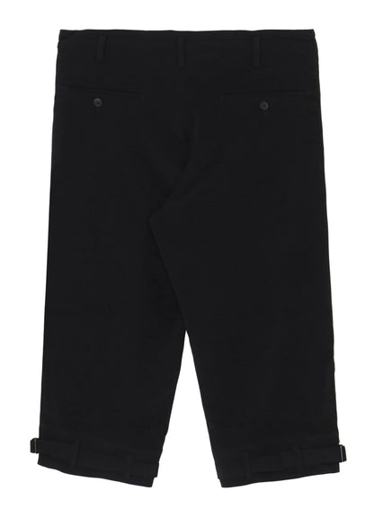 TA TUXEDO BELTED HEM CUFFS PANTS