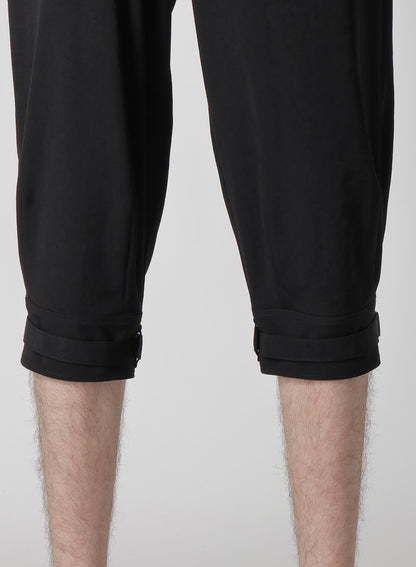TA TUXEDO BELTED HEM CUFFS PANTS