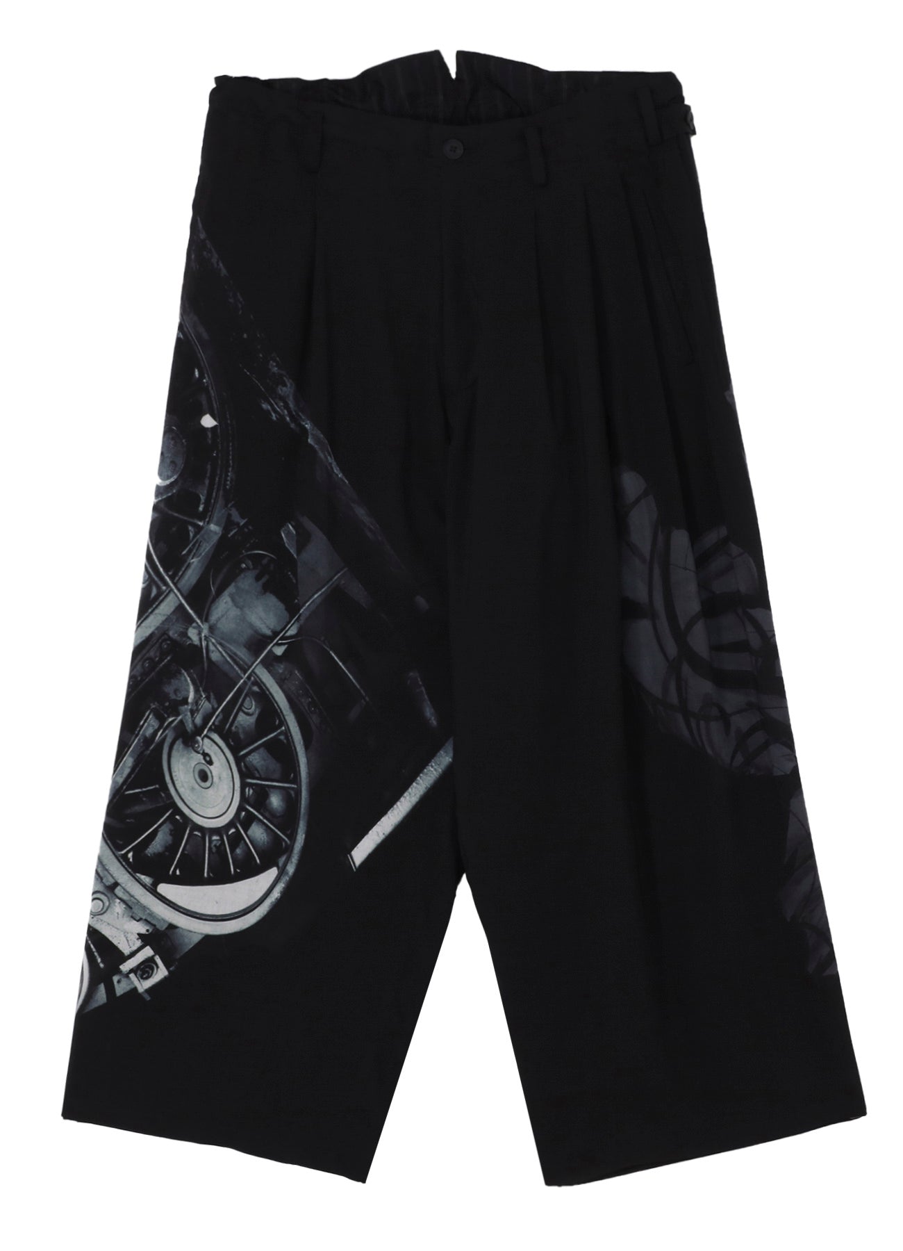 WHEEL PRINT PANTS