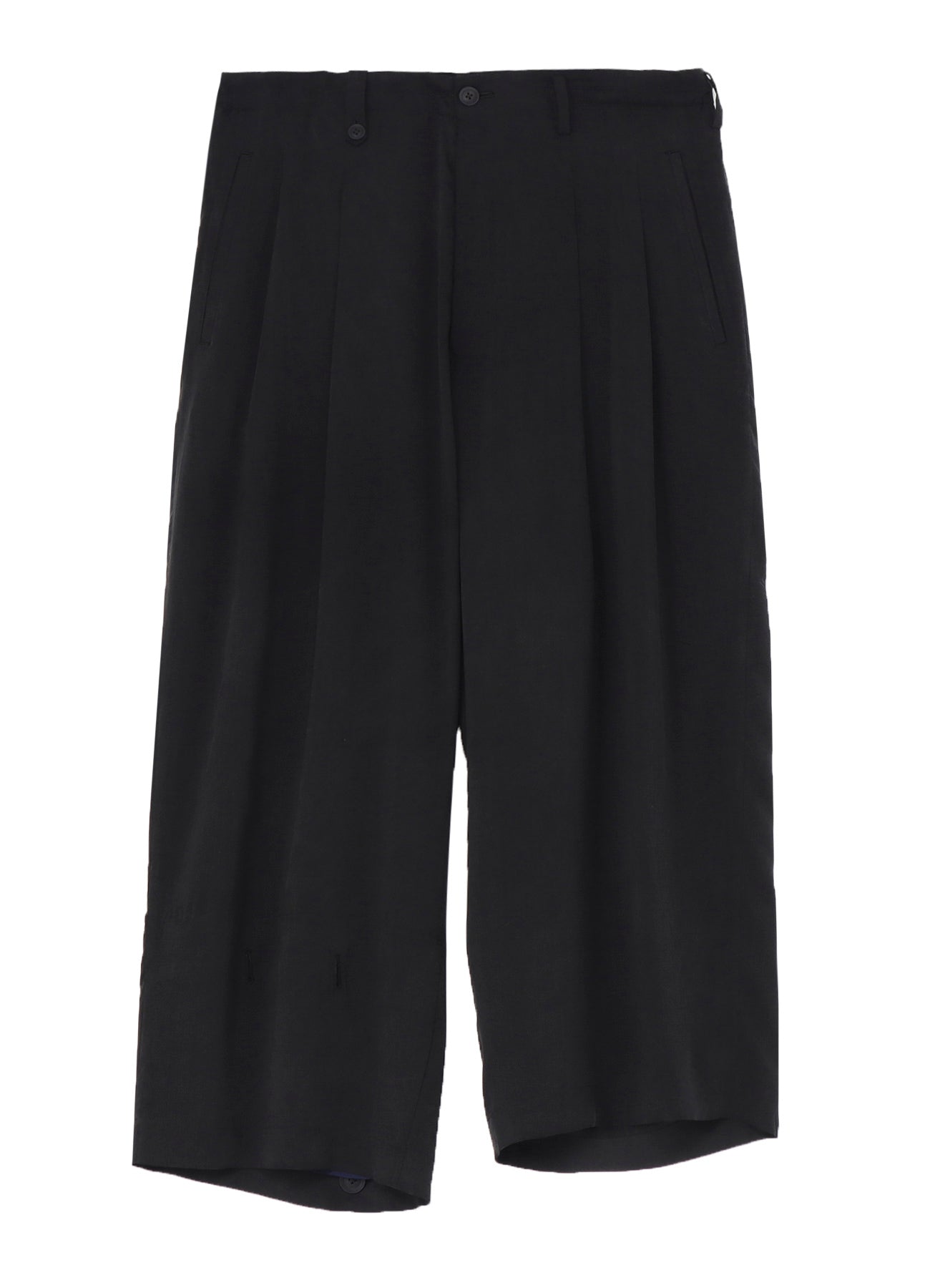 CELLULOSE OZONE PANELED HEM WIDE PANTS