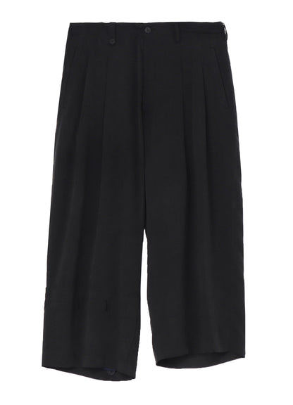 CELLULOSE OZONE PANELED HEM WIDE PANTS