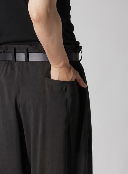 CELLULOSE OZONE PANELED HEM WIDE PANTS