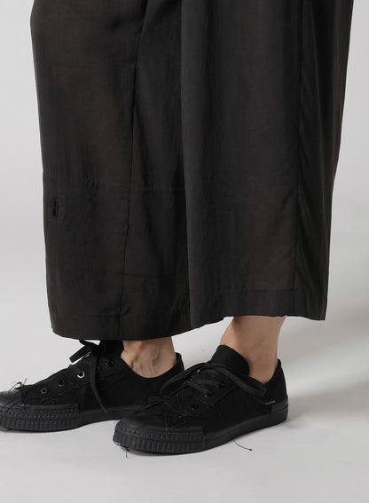 CELLULOSE OZONE PANELED HEM WIDE PANTS