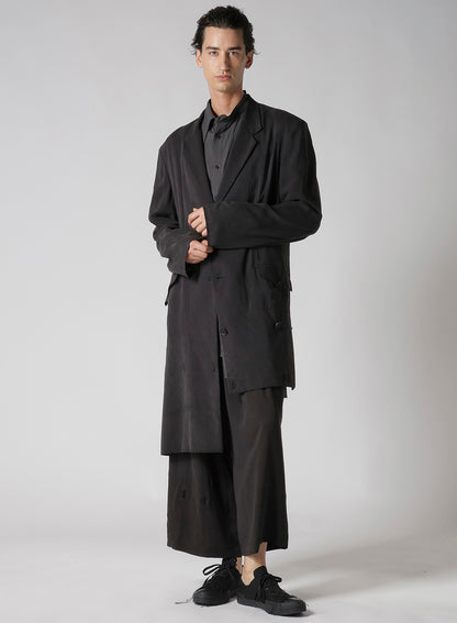 CELLULOSE OZONE PANELED HEM WIDE PANTS