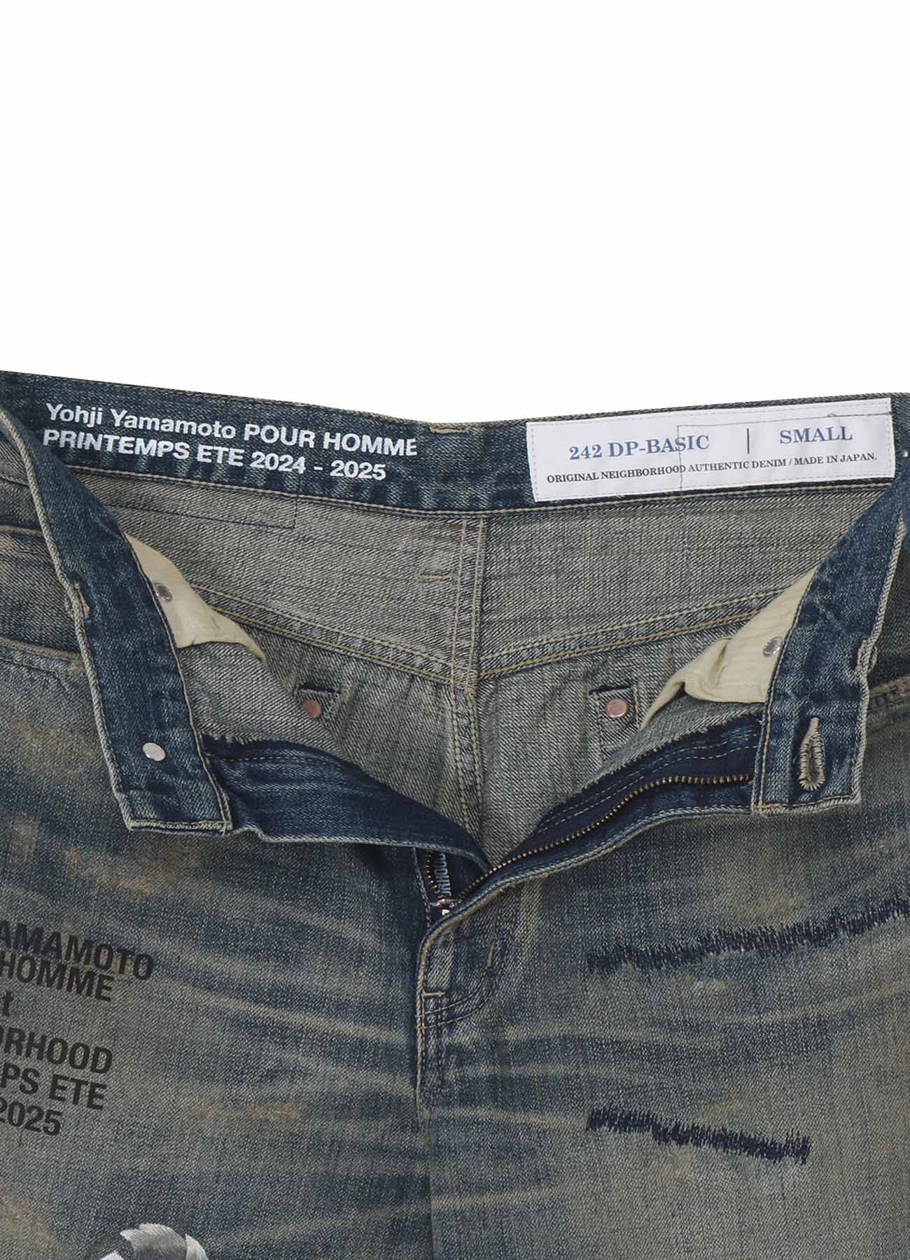 【Restock 12/14 10:00(JST)】Yohji Yamamoto x NEIGHBORHOOD SAVAGE DENIM DP BASIC PANTS　