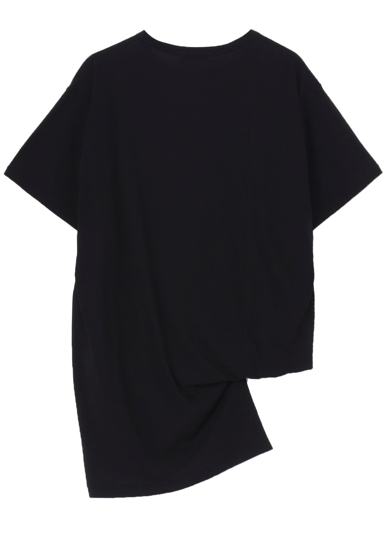 DIORAMA JERSEY ASYMMETRY HEM SHORT SLEEVE T