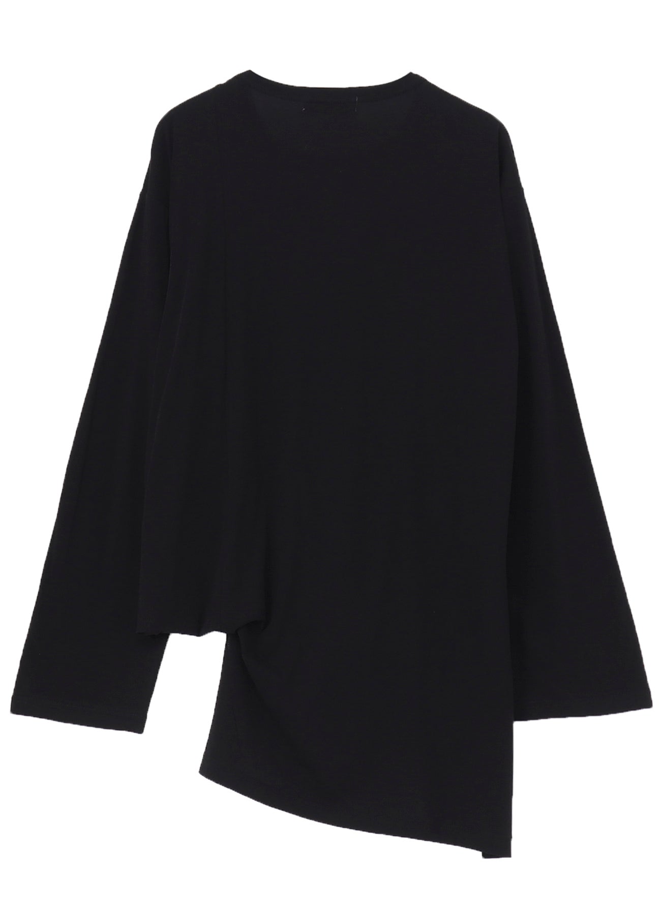 DIORAMA JERSEY ASYMMETRY HEM LONG SLEEVE T