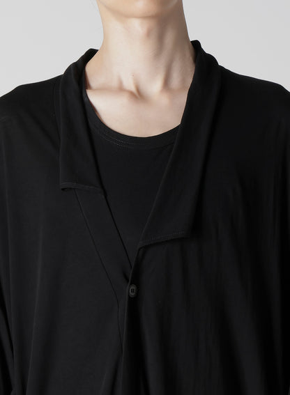DIORAMA JERSEY ONE BUTTON CARDIGAN
