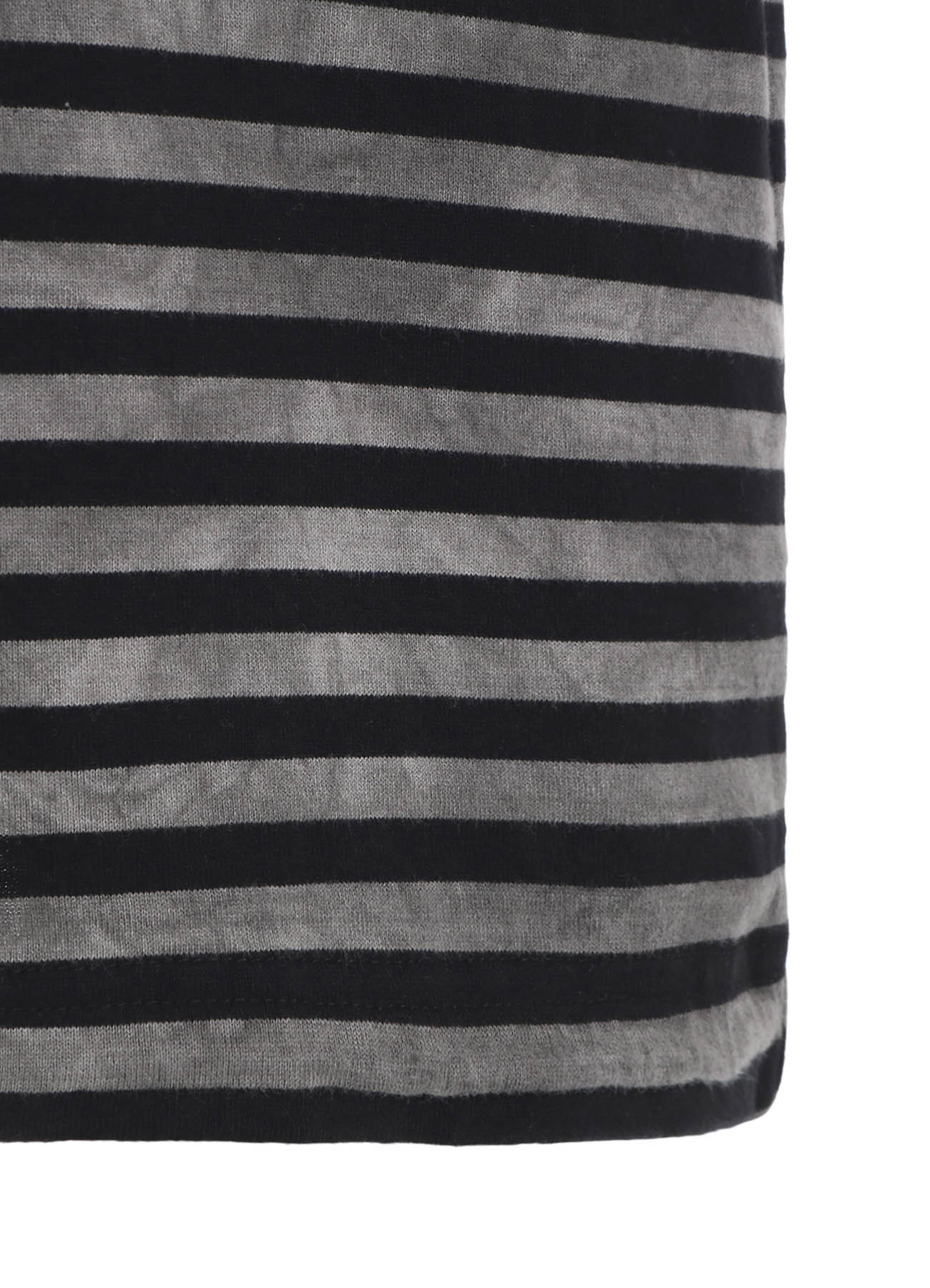 40/2 JERSEY BORDER UNEVEN  ROUND NECK T