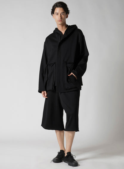 COTTON SMITH POCKET DETAIL HOODIE
