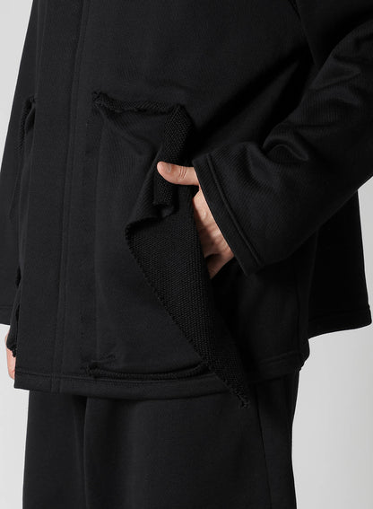 COTTON SMITH POCKET DETAIL HOODIE