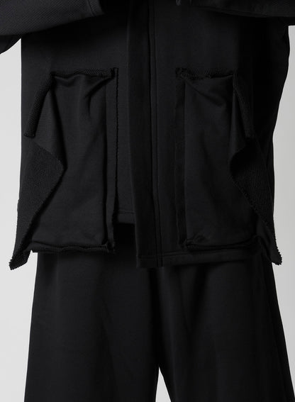 COTTON SMITH POCKET DETAIL HOODIE