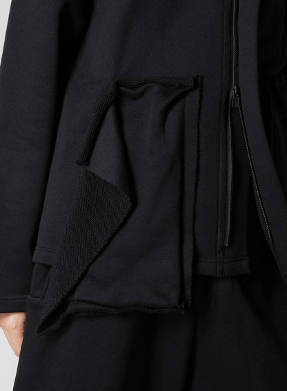COTTON SMITH POCKET DETAIL HOODIE