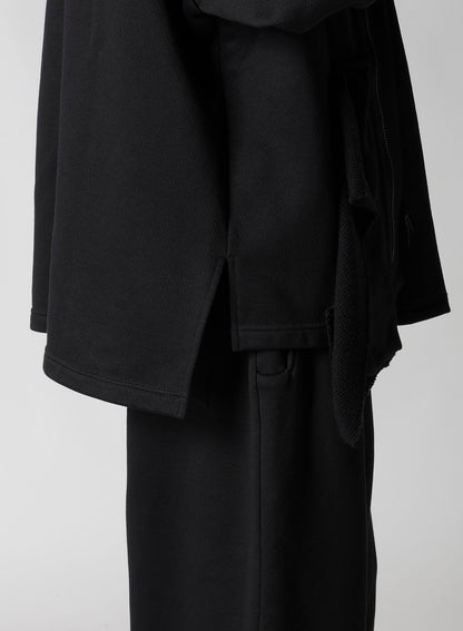 COTTON SMITH POCKET DETAIL HOODIE