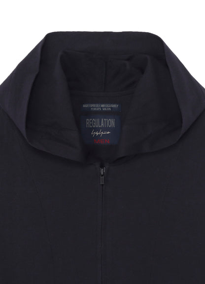 REGULATION JERSEY HOODED ZIPPER VEST