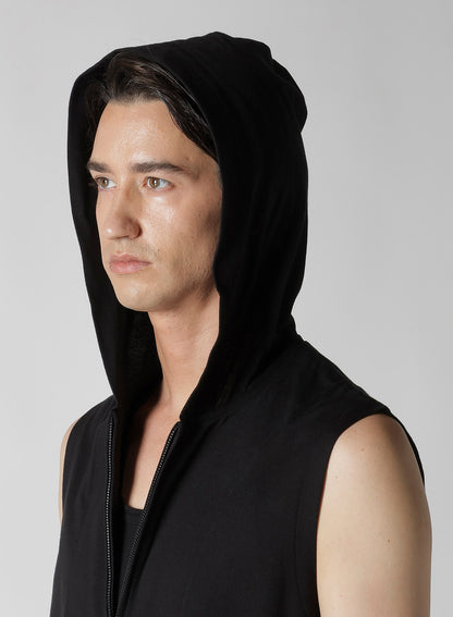 REGULATION JERSEY HOODED ZIPPER VEST