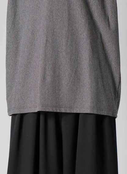 BORDER PANTS SHORT SLEEVE T