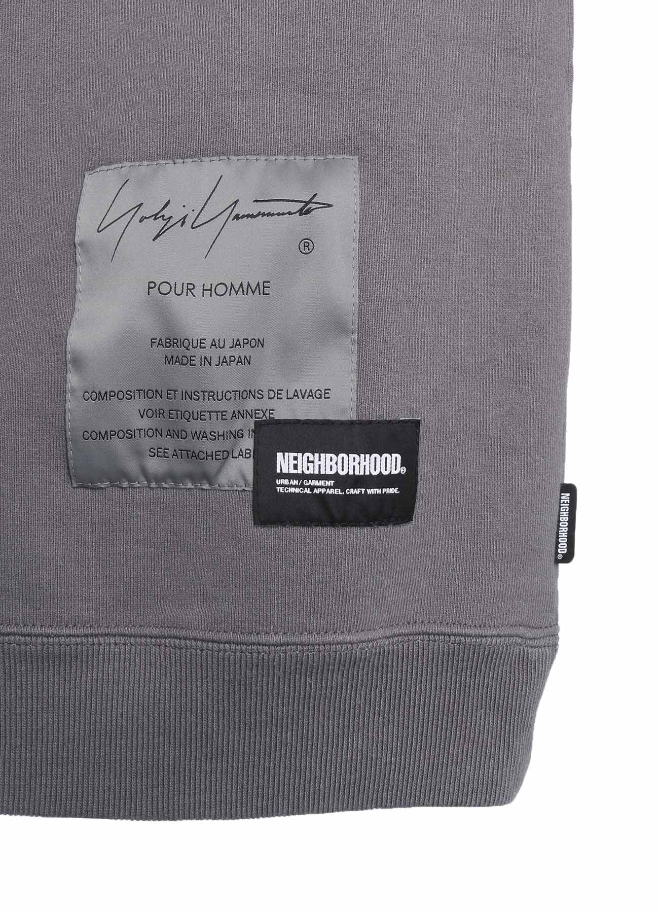 Yohji Yamamoto x NEIGHBORHOOD SWEAT SHIRT LS　