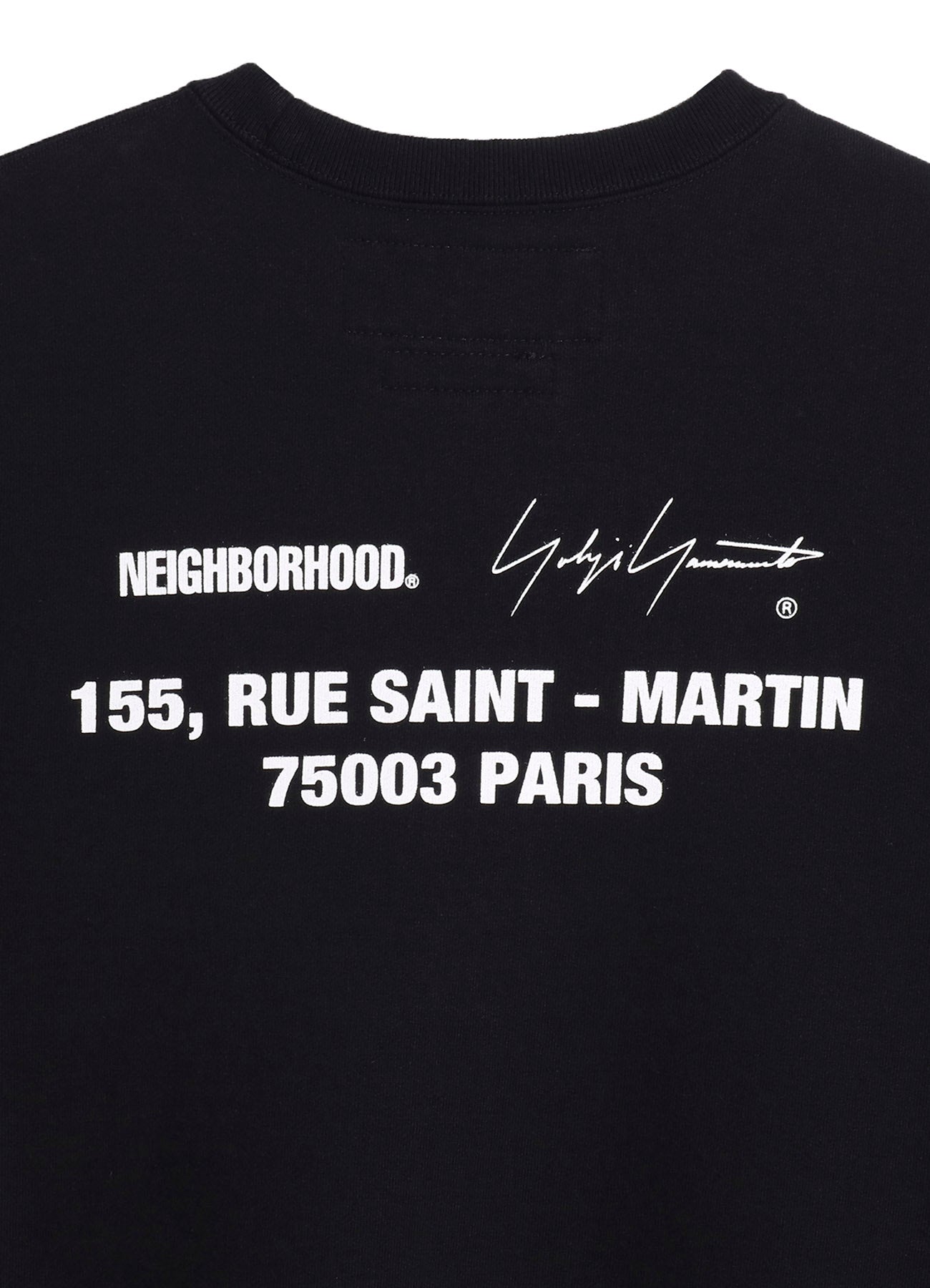 Yohji Yamamoto x NEIGHBORHOOD SWEAT SHIRT LS　