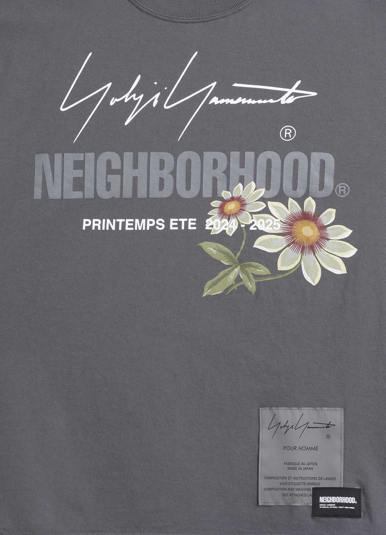 Yohji Yamamoto x NEIGHBORHOOD TEE SS-1　