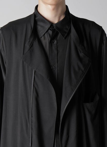 80 MODAL LOAN ZIPPER LONG VEST