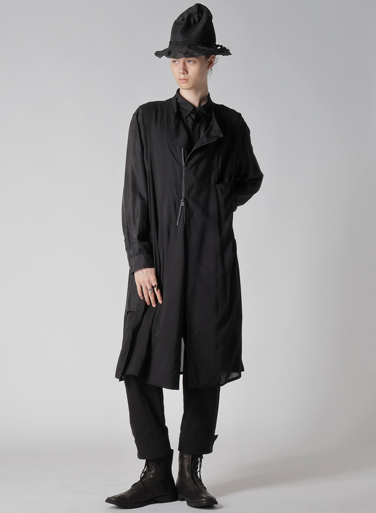 80 MODAL LOAN ZIPPER LONG VEST