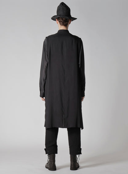 80 MODAL LOAN ZIPPER LONG VEST
